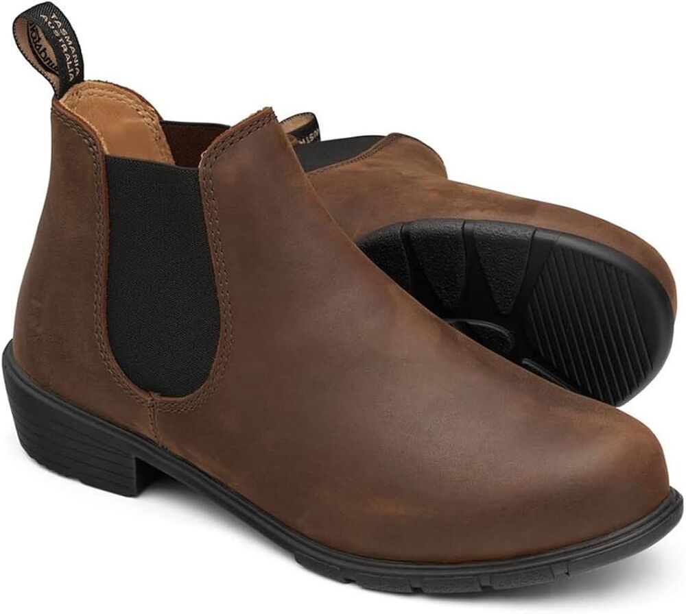 Blundstone Chelsea boots brown women's size 38 US 8 LIKE NEW
